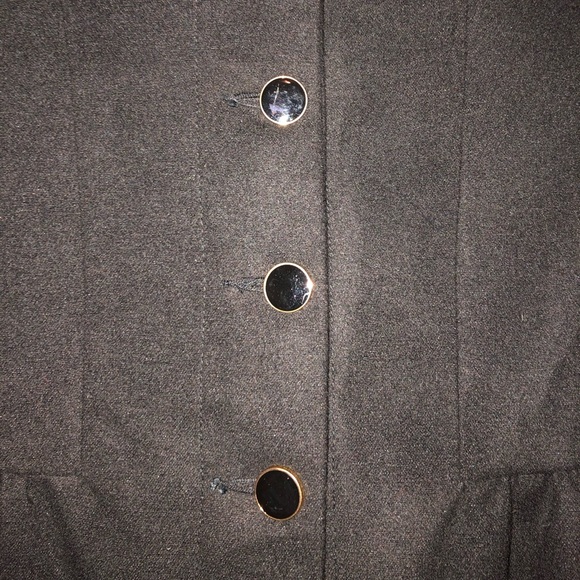 Adorable black Gymboree peacoat! - Picture 2 of 6